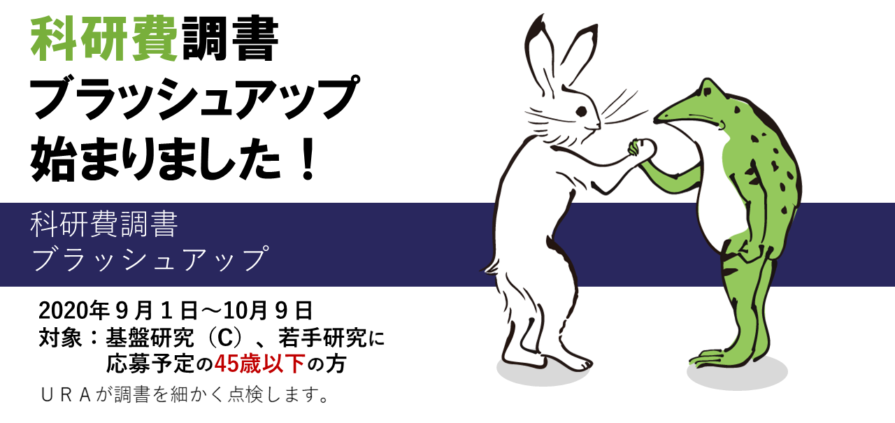 科研費調書ブラッシュアップ支援